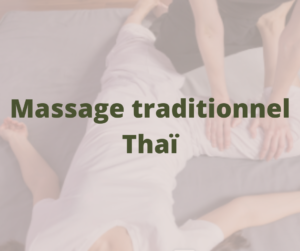 Massage traditionnel Thaï