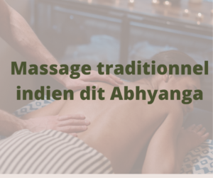 Massage traditionnel indien dit Abhyanga